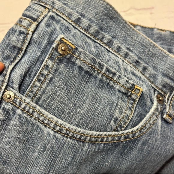 Tommy Hilfiger Jeans Crest Mens denim Loose Straight pants 40x32 Vintage 90s Y2K - Picture 6 of 12